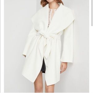 White BCBG coat NWT